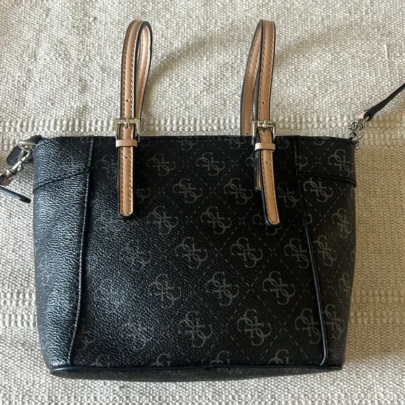 GUESS Delaney Logo Mini Tote - Picture 7 of 16